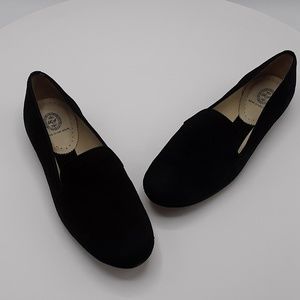 REVE D'UN JOUR Black Suede Flats